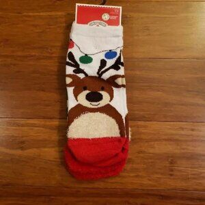 Reindeer Low Cut Socks - 2 pk - Holiday / Christmas